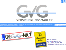 Tablet Screenshot of gvg.co.at